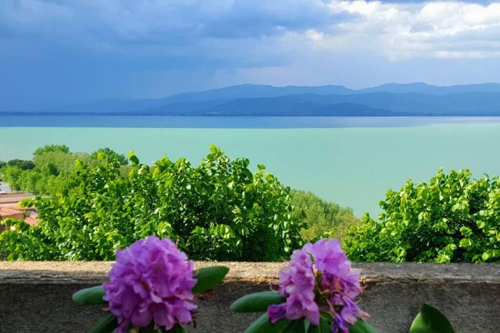 Ferienwohnung Bellavista La Tua Romantica Vacanza Sul Trasimeno Castiglione del Lago Exterior foto